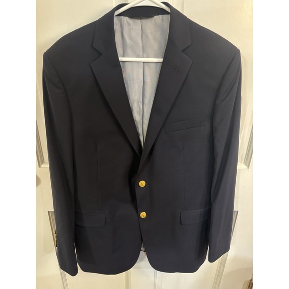 Brooks Brothers Explorer Regent Fit 41R Gold Buttons
